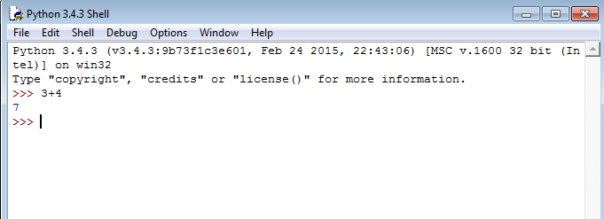 Première utilisation de l’interpréteur et exécution d’un premier script ...